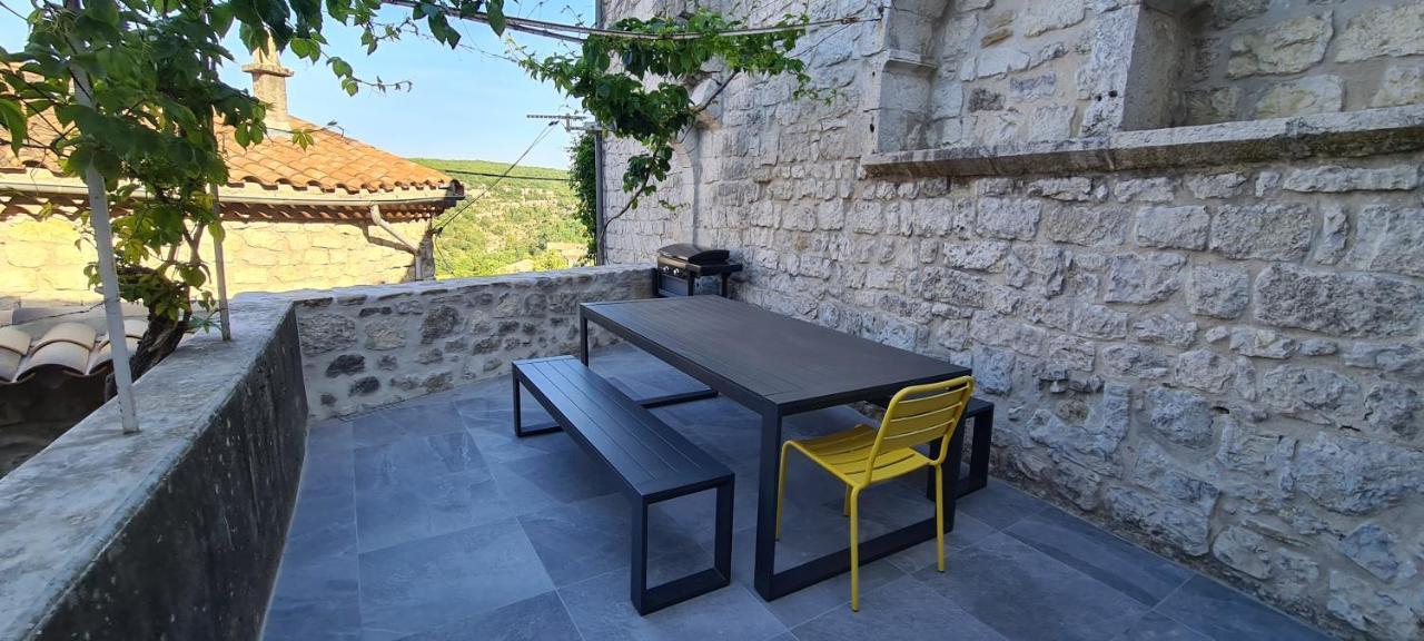 Magnifique Maison En Coeur De Balazuc, Proche Plages Ardeche Luaran gambar
