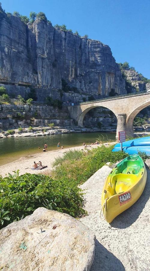 Magnifique Maison En Coeur De Balazuc, Proche Plages Ardeche Luaran gambar