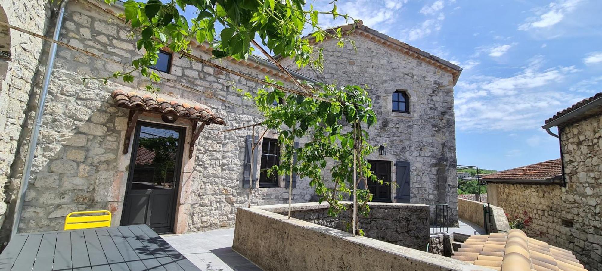 Magnifique Maison En Coeur De Balazuc, Proche Plages Ardeche Luaran gambar
