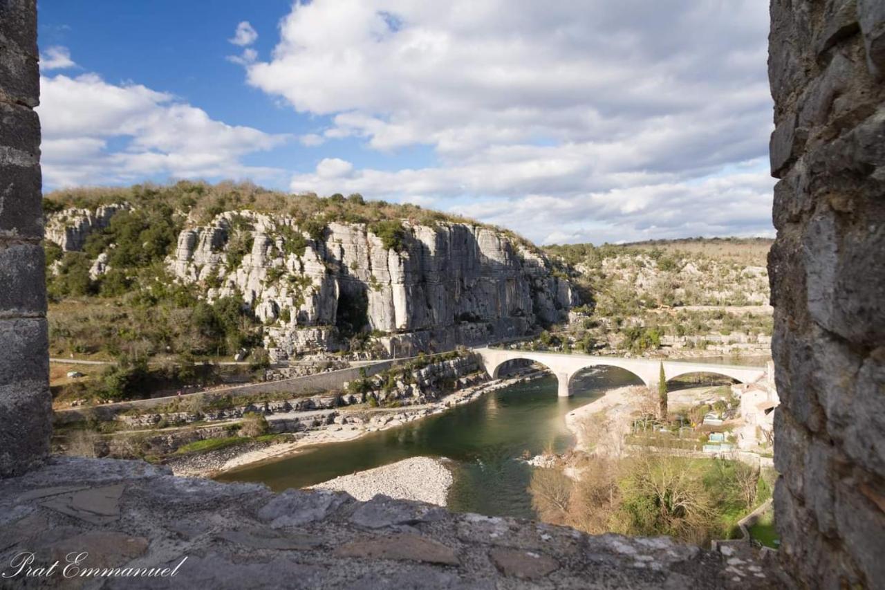 Magnifique Maison En Coeur De Balazuc, Proche Plages Ardeche Luaran gambar