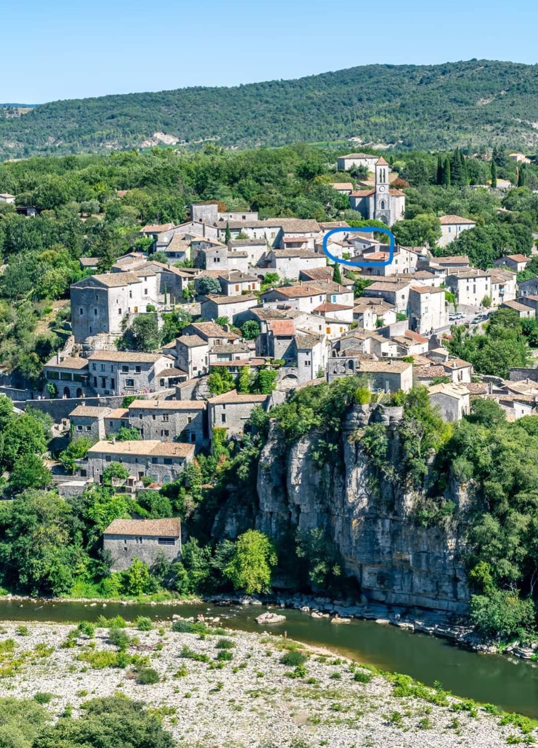 Magnifique Maison En Coeur De Balazuc, Proche Plages Ardeche Luaran gambar